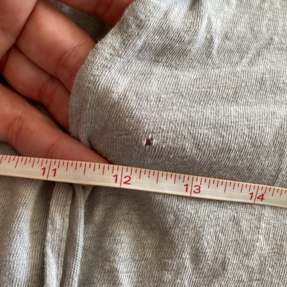 LOUNGE LOVER linen tunic cardigan sleep shirt robe nightdress pajamas S - Picture 6 of 6